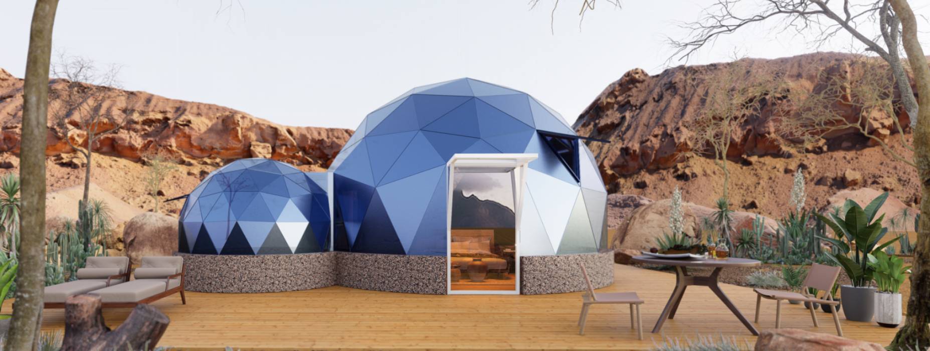 民丰县球形智能光伏玻璃星空房